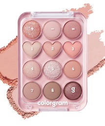 colorgram(カラーグラム)の目元チュートリアルアイパレット(アイシャドウ)