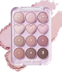 colorgram(カラーグラム)の目元チュートリアルアイパレット(アイシャドウ)