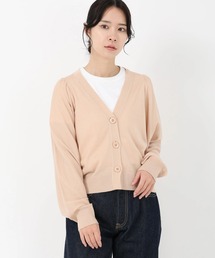 フェリーナ_Vネックニットカーディガン
