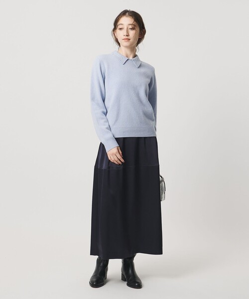 UNITED ARROWS ニットポロ UNITED ARROWS LTD. OUTLET｜カフカラー ポロニット | Rakuten Fashion