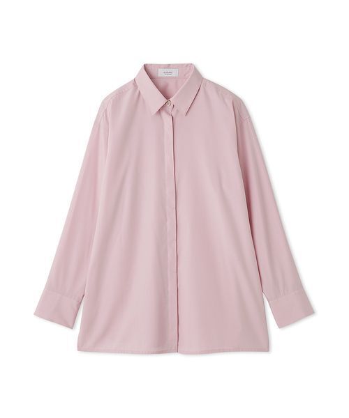 emmi（エミ）の「emmiロゴベーシックシャツ（シャツ/ブラウス・レディース・ストライプ/ピンク/ブルー・F）」の11枚目の写真