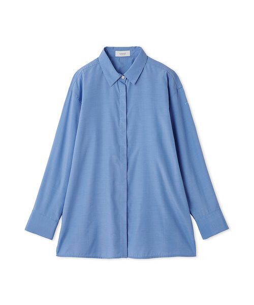 emmi（エミ）の「emmiロゴベーシックシャツ（シャツ/ブラウス・レディース・ストライプ/ピンク/ブルー・F）」の20枚目の写真