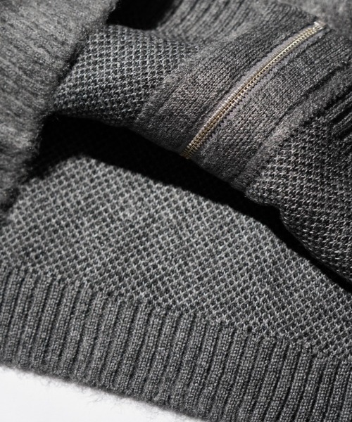 TOWNCRAFT（タウンクラフト）の「TOWNCRAFT / タウンクラフト SHAGGY VINTAGE PATTERN ZIP CARDIGAN レオパード アーガイル デイジー シャギー（カーディガン/ボレロ・メンズ・その他1/その他2/グレー/オリーブ/カーキ/グレー系その他・SMALL/MEDIUM/LARGE/X-SMALL）」の11枚目の写真