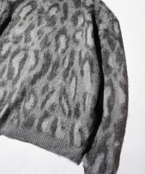 TOWNCRAFT（タウンクラフト）の「TOWNCRAFT / タウンクラフト SHAGGY VINTAGE PATTERN ZIP CARDIGAN レオパード アーガイル デイジー シャギー（カーディガン/ボレロ・メンズ・その他1/その他2/グレー/オリーブ/カーキ/グレー系その他・SMALL/MEDIUM/LARGE/X-SMALL）」の12枚目の写真