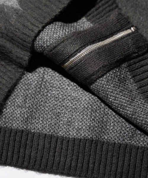 TOWNCRAFT（タウンクラフト）の「TOWNCRAFT / タウンクラフト SHAGGY VINTAGE PATTERN ZIP CARDIGAN レオパード アーガイル デイジー シャギー（カーディガン/ボレロ・メンズ・その他1/その他2/グレー/オリーブ/カーキ/グレー系その他・SMALL/MEDIUM/LARGE/X-SMALL）」の17枚目の写真