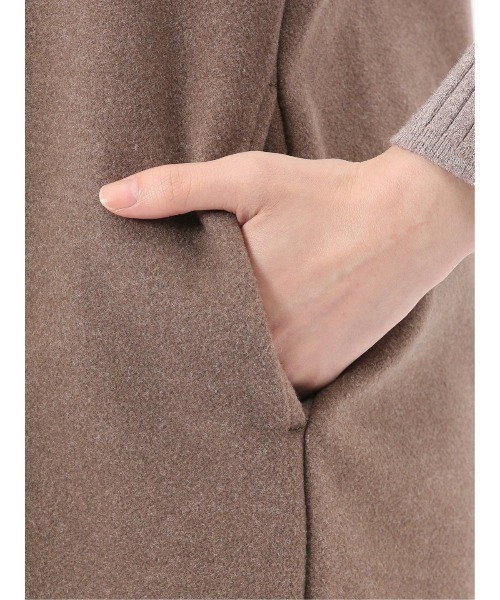m.f.editorial（エムエフエディトリアル）の「【ストレッチ ウォッシャブル】タカキューレディース ウーリッシュ ジャンスカ(セットアップ可能)（ジャンパースカート・レディース・チャコールグレー/ブラウン・MEDIUM/LARGE）」の20枚目の写真