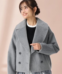 MISCH MASCH | 2025秋冬新作 ミニシャギービックカラーコート(チェスターコート)