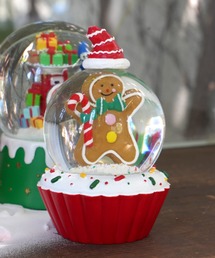 DULTON(ダルトン)のSNOWGLOBE GINGER MAN/スノードーム ジンジャー マン(インテリア雑貨)