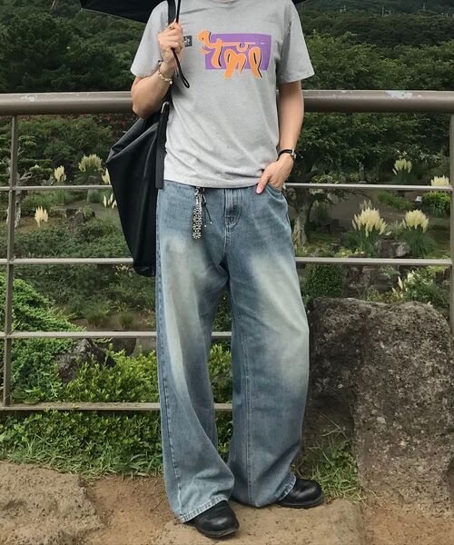 DNSR（ディーエヌエスアール）の「ストライプデニムパンツブルー（デニムパンツ・メンズ・その他・SMALL/MEDIUM/LARGE/X-LARGE）」の7枚目の写真