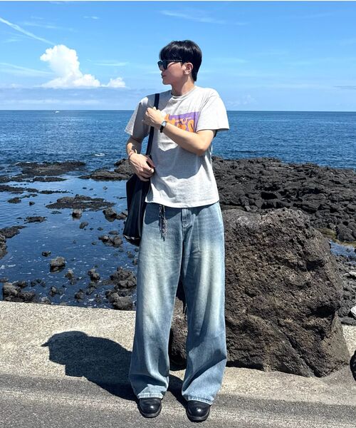 DNSR（ディーエヌエスアール）の「ストライプデニムパンツブルー（デニムパンツ・メンズ・その他・SMALL/MEDIUM/LARGE/X-LARGE）」の10枚目の写真