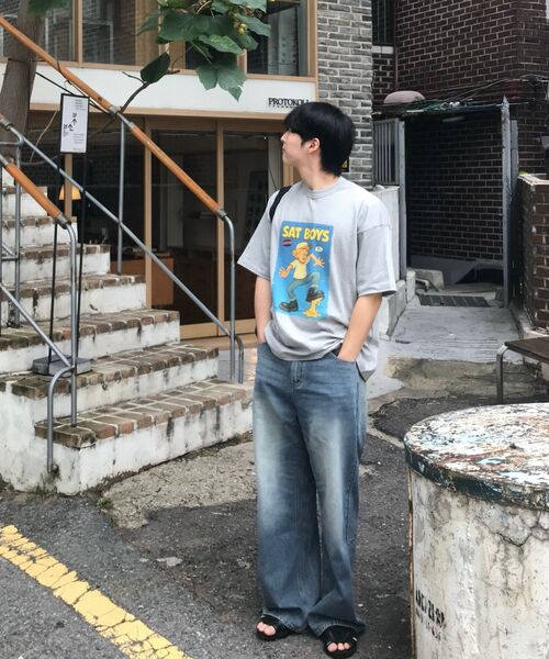 DNSR（ディーエヌエスアール）の「ストライプデニムパンツブルー（デニムパンツ・メンズ・その他・SMALL/MEDIUM/LARGE/X-LARGE）」の12枚目の写真