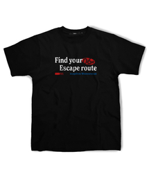 ESCAPEFROM（エスケープフロム）の「Retro Roots T-Shirt Black（Tシャツ/カットソー・メンズ）」