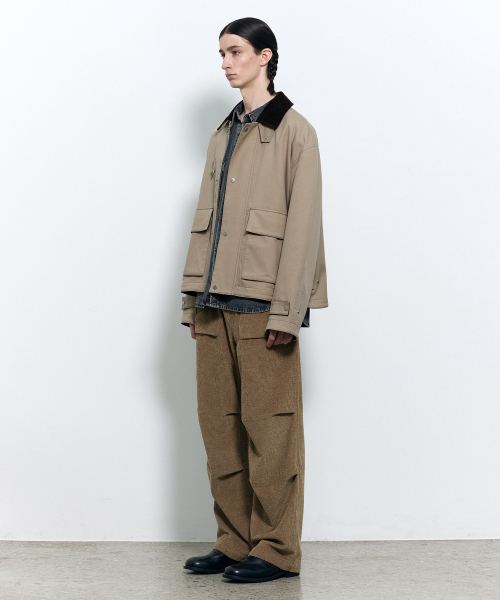 INSILENCE(インサイロンス)の「コーデュロイパティグパンツASH BROWN(その他パンツ・レディース・その他・SMALL/MEDIUM/LARGE)」の2枚目の写真