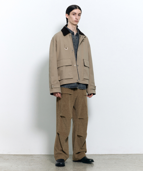 INSILENCE(インサイロンス)の「コーデュロイパティグパンツASH BROWN(その他パンツ・レディース・その他・SMALL/MEDIUM/LARGE)」の4枚目の写真