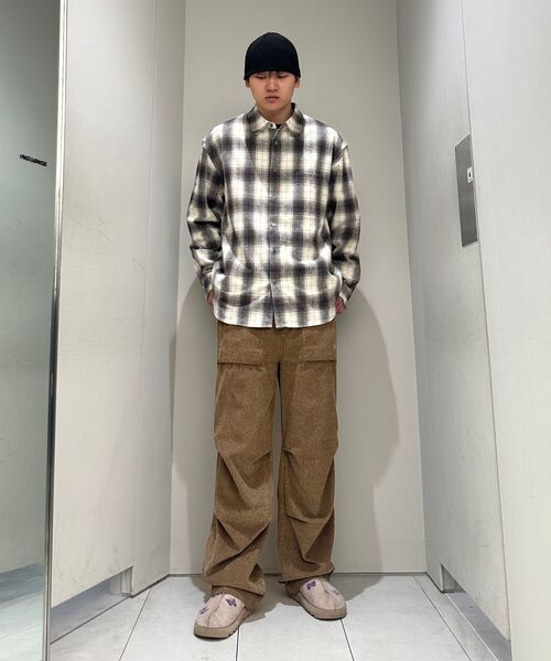 INSILENCE(インサイロンス)の「コーデュロイパティグパンツASH BROWN(その他パンツ・レディース・その他・SMALL/MEDIUM/LARGE)」の8枚目の写真