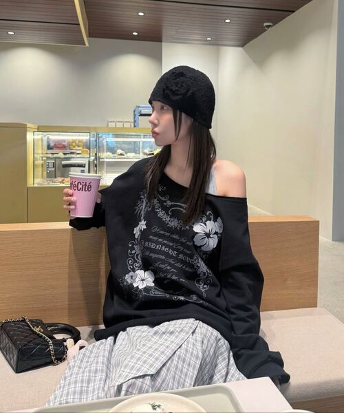 Midnight Move（ミッドナイトムーブ）の「ch strap skirt (grey)（スカート・レディース・その他・SMALL/MEDIUM）」の5枚目の写真