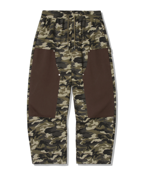 TRILLION(トリリオン)の「カモカーペンターワイドスウェットパンツ_カーキ(スウェットパンツ・レディース・その他・MEDIUM/LARGE/X-LARGE)」の4枚目の写真