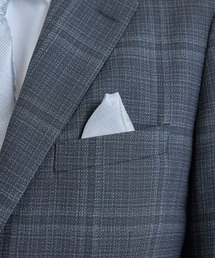 MEN'S BIGI | ジオメトリック柄シルクチーフ(バンダナ/スカーフ)