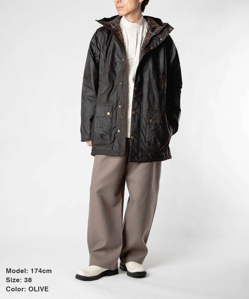 Barbour Bedale Waxed Parka バブアー ビデイル フード ワックス