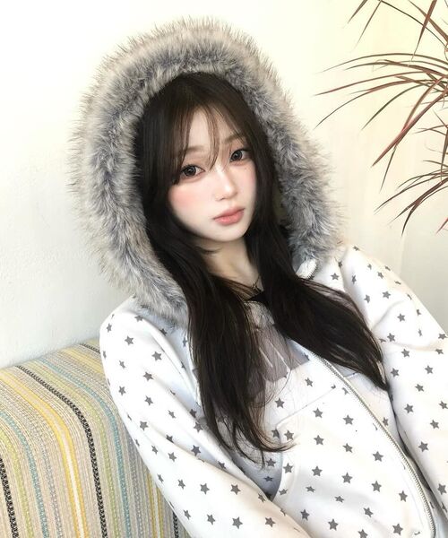 WaiKei(ワイケイ)の「ムーンライト アプリケファーフードジップアップ アイボリー(パーカー・レディース・その他・FREE)」の18枚目の写真