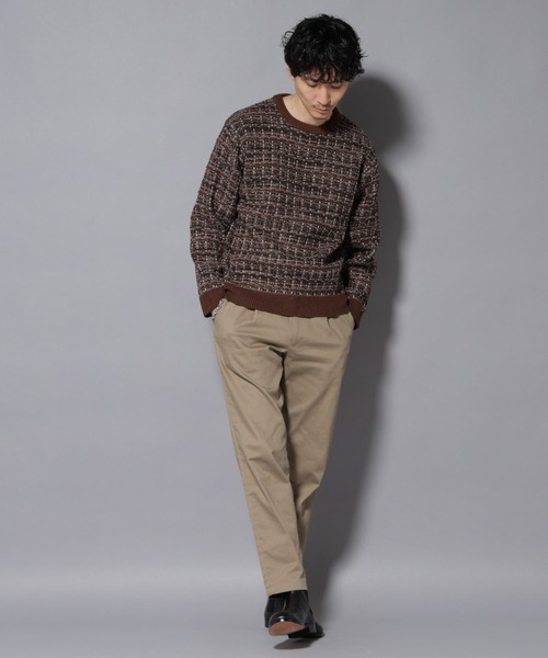 NANO universe(ナノユニバース)の「ストレッチコンパクトテーパード(その他パンツ・メンズ・ブラック/カーキブラウン/ベージュ・S/M/L)」の19枚目の写真