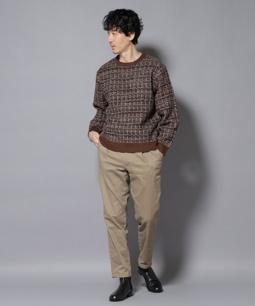 NANO universe(ナノユニバース)の「ストレッチコンパクトテーパード(その他パンツ・メンズ・ブラック/カーキブラウン/ベージュ・S/M/L)」の20枚目の写真