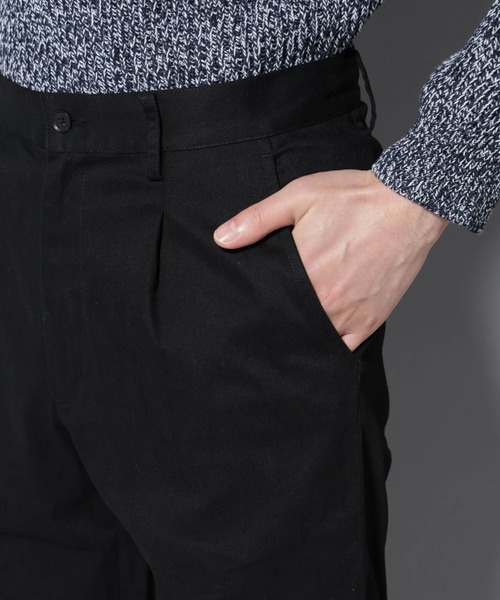 NANO universe(ナノユニバース)の「ストレッチコンパクトテーパード(その他パンツ・メンズ・ブラック/カーキブラウン/ベージュ・S/M/L)」の8枚目の写真