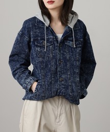 FUNALIVE（ファンアライブ）の「フード付きカットGジャン（デニムジャケット）」