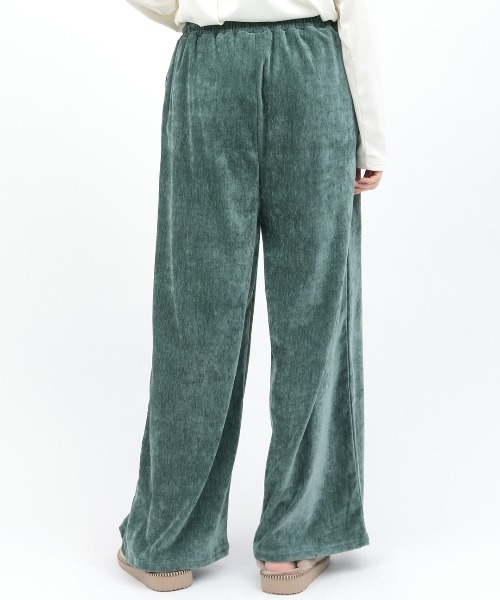 チチカカ（チチカカ）の「マットモールセンタータックパンツ（その他パンツ・レディース・グリーン/ネイビー/ブルー・FREE）」の16枚目の写真