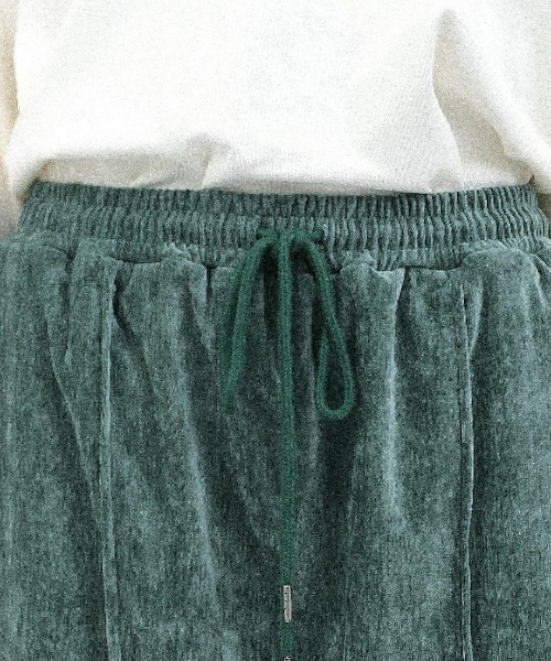 チチカカ（チチカカ）の「マットモールセンタータックパンツ（その他パンツ・レディース・グリーン/ネイビー/ブルー・FREE）」の17枚目の写真