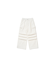 ERER（エルエル）の「[UN] コーデュロイ ユーティリティ カーペンターパンツ ホワイト（その他パンツ）」