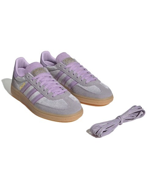 adidas(アディダス)の「アディダス 【adidas】- ハンドボール スペツィアル ウィメンズ スニーカー【HANDBALL SPEZIAL W Glory Grey / Powder Plum / GumJR3646】(スニーカー・レディース・グレー・24.5cm/22.5cm)」の8枚目の写真