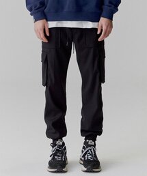 NOT4NERD(�m�b�g�t�H�[�i�[�h)��Cargo Jogger Slacks Pants - Black(�X�E�F�b�g�p���c)