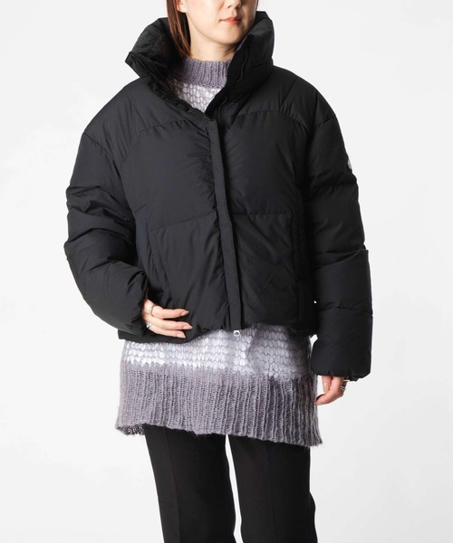 Pyrenex（ピレネックス）の「PYRENEX HARMONIE CROP SHORT DOWN JACKET ピレネックス アルモニ クロップ ショート ダウンジャケット（ダウンジャケット/コート・レディース・ブラック・38/40）」の6枚目の写真