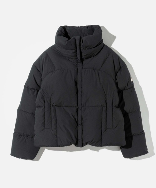 Pyrenex（ピレネックス）の「PYRENEX HARMONIE CROP SHORT DOWN JACKET ピレネックス アルモニ クロップ ショート ダウンジャケット（ダウンジャケット/コート・レディース・ブラック・38/40）」の3枚目の写真