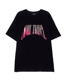 ソウルトラベルスーピマコットンラウンドネック半袖Tシャツ_ブラック