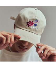 ERER（エルエル）の「(米国) スリースター ボールキャップ ベージュ（キャップ）」