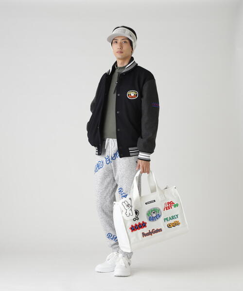 PEARLY GATES】ロゴワッペンロッカーバッグ (UNISEX)（ゴルフグッズ