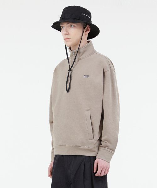 LMCの「BOX QUARTER ZIP SWEATSHIRT sand（スウェット・レディース・その他・MEDIUM/LARGE/SMALL/X-LARGE）」の4枚目の写真