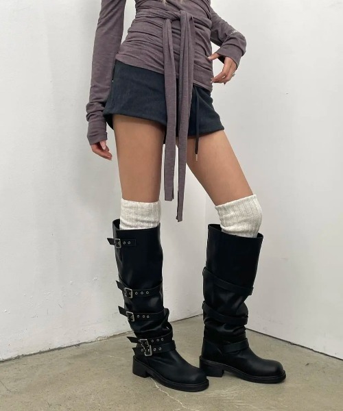 BLACKUP（ブラックアップ）の「[MADE] ジェイティミンクローバンディングショーツ（その他パンツ・レディース・ブラック/チャコール・SMALL/MEDIUM）」の20枚目の写真