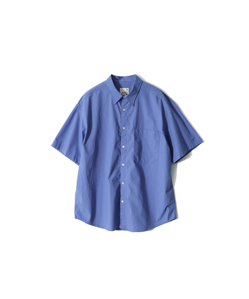 HORLISUN(ホーリーサン)の「Poole Silky Typewriter Shirt Clear Sky(シャツ/ブラウス・レディース・その他・LARGE/SMALL)」の2枚目の写真