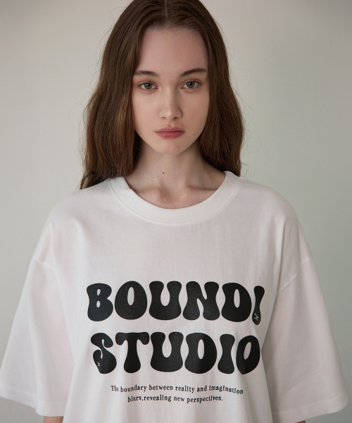 bounDary（バウンダリー）の「ソフトコットンオーバーフィットバウンディスタジオバンパルティ[ホワイト]（Tシャツ/カットソー・メンズ・その他・MEDIUM/LARGE/X-LARGE）」の18枚目の写真