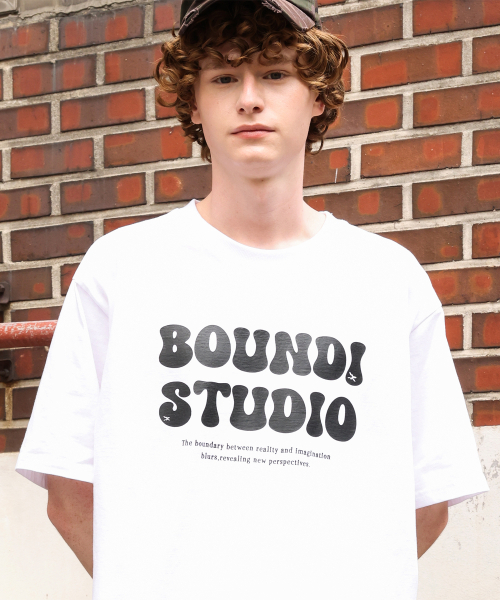 bounDary（バウンダリー）の「ソフトコットンオーバーフィットバウンディスタジオバンパルティ[ホワイト]（Tシャツ/カットソー・メンズ・その他・MEDIUM/LARGE/X-LARGE）」の19枚目の写真