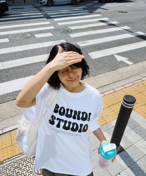 bounDary（バウンダリー）の「ソフトコットンオーバーフィットバウンディスタジオバンパルティ[ホワイト]（Tシャツ/カットソー・メンズ・その他・MEDIUM/LARGE/X-LARGE）」の17枚目の写真