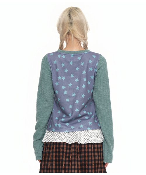 youthbath（ユースバース）の「Twist Knit Long Sleeve Top_sage mint（Tシャツ/カットソー・レディース・その他・SMALL/MEDIUM）」の3枚目の写真