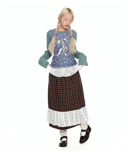 youthbath（ユースバース）の「Twist Knit Long Sleeve Top_sage mint（Tシャツ/カットソー・レディース・その他・SMALL/MEDIUM）」の5枚目の写真
