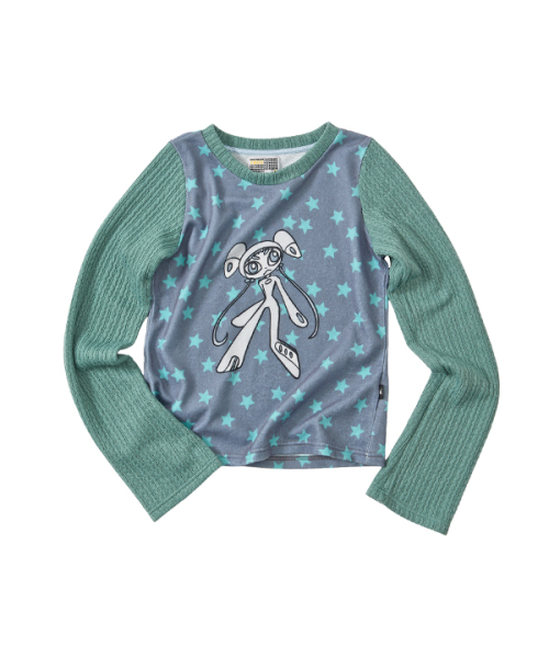 youthbath（ユースバース）の「Twist Knit Long Sleeve Top_sage mint（Tシャツ/カットソー・レディース・その他・SMALL/MEDIUM）」の6枚目の写真