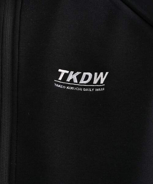 TAKEO KIKUCHI(タケオキクチ)の「TKDWダンボールニットブルゾン(ブルゾン・メンズ・グレー/ブラック・02/03)」の7枚目の写真