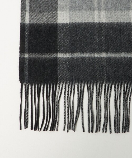 セール】カシミヤ リバーシブル チェックマフラー（マフラー）｜UNITED