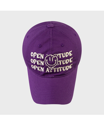 OPEN ATTITUDE（オープンアティチュード）の「スマイルボールキャップ-パープル（キャップ）」